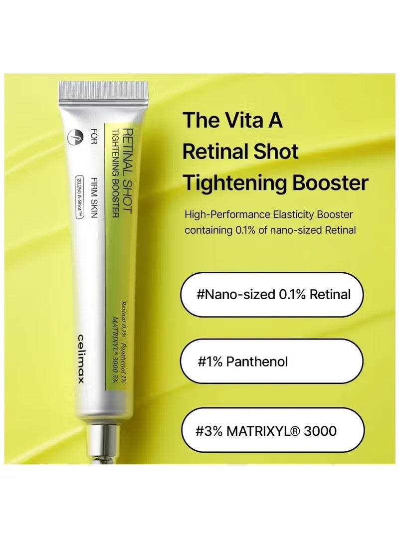 celimax Retinal Shot Tightening Booster Cream Booster with Retinal for Skin Tightening 15 ml - Image 4