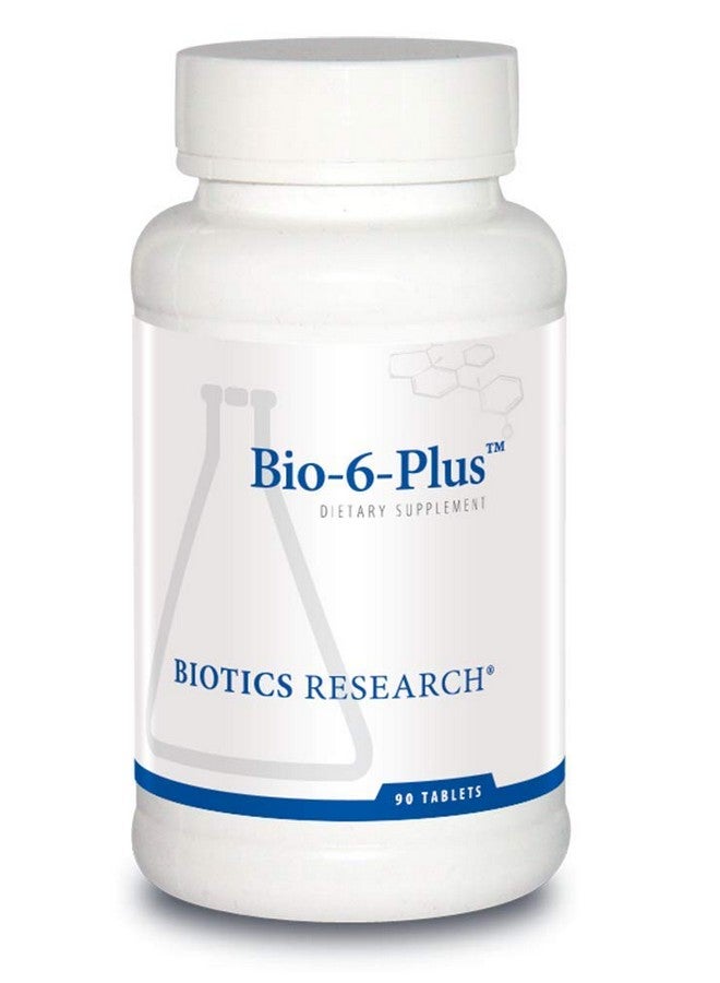Biotics Research Bio 6 Plus Digestive Support, Supports Pancreatic Function, 50,000 NF Units Amylase, 9,300 NF Units Lipase, 50,000 NF Units Protease, Pancreatic and Digestive Enzymes 90 Tabs - Image 1