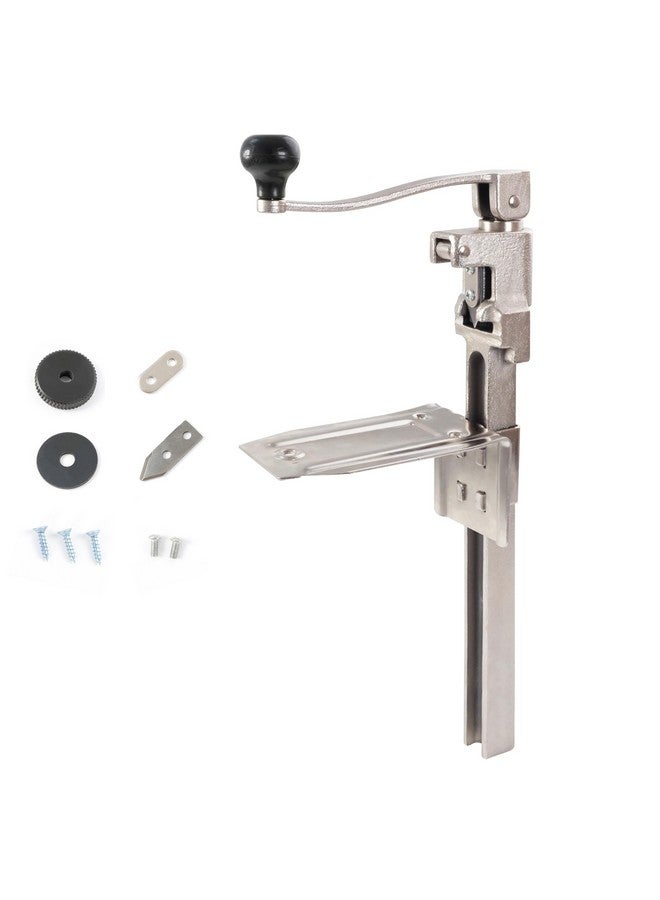 MoHern MoHern Commercial Can Opener Heavy Duty, Industrial Can Opener for #10 Cans, Manual Can Opener with Plated Steel Base for Restaurant, Food Store, Hotel, Bar, Home up to 11’’  - Image 1