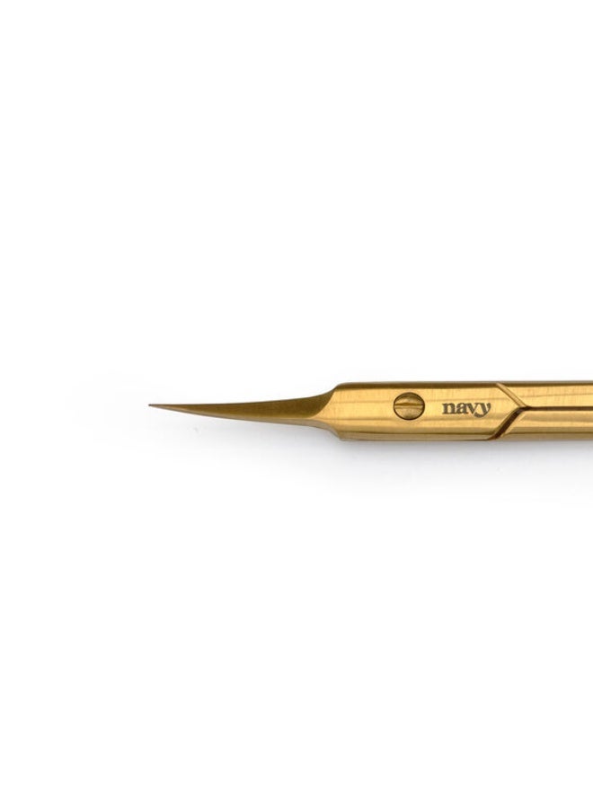 Navy Celine - Precision Cuticle Scissors - Image 2