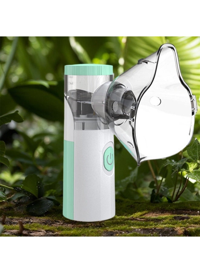Mini Humidifier -480ml portable small humidifier for USB plug use, personal desktop humidifier with night light and 4 spray modes, suitable for cars, babies and