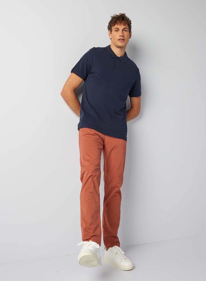 Kiabi cotton-pique-polo-shirt-blue-10 - Image 2