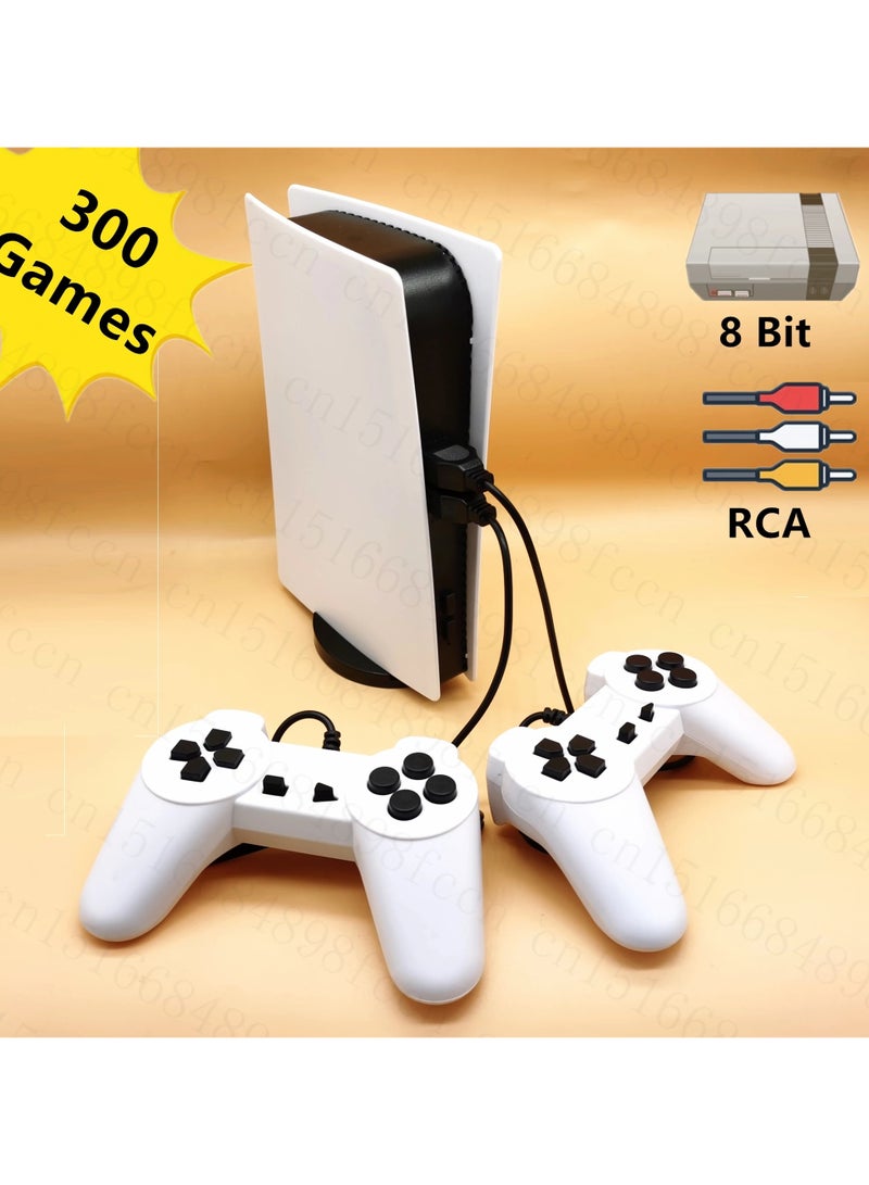 GS5 Game Console 8 Bit Retro Video Console Juegos 200 Classic Games Built-in Gaming Station USB Wired Handheld Gamepad AV Output - Image 1