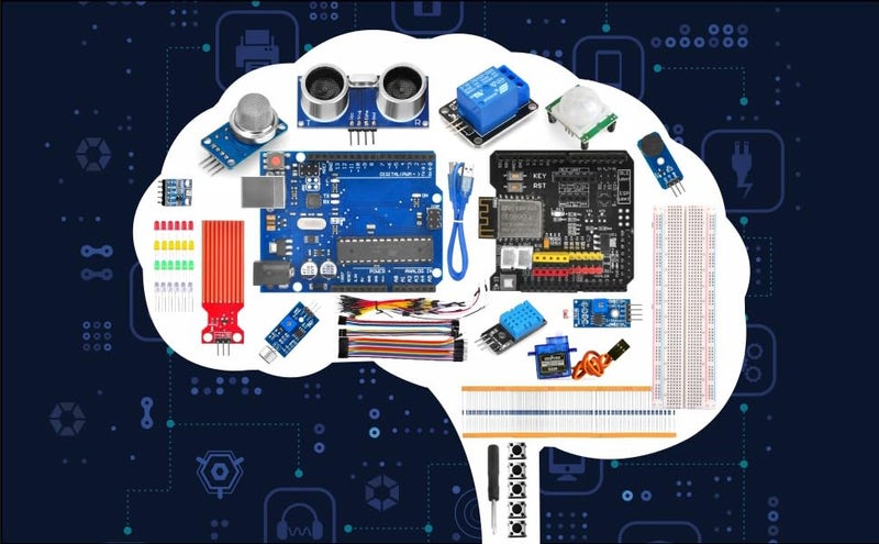 OSOYOO WiFi Internet of Things Learning Kit for Arduino | Include ESP8266 WiFi Shiled | Smart IOT Mechanical DIY Coding for Kids Teens Adults Programming Learning How to Code - Image 3