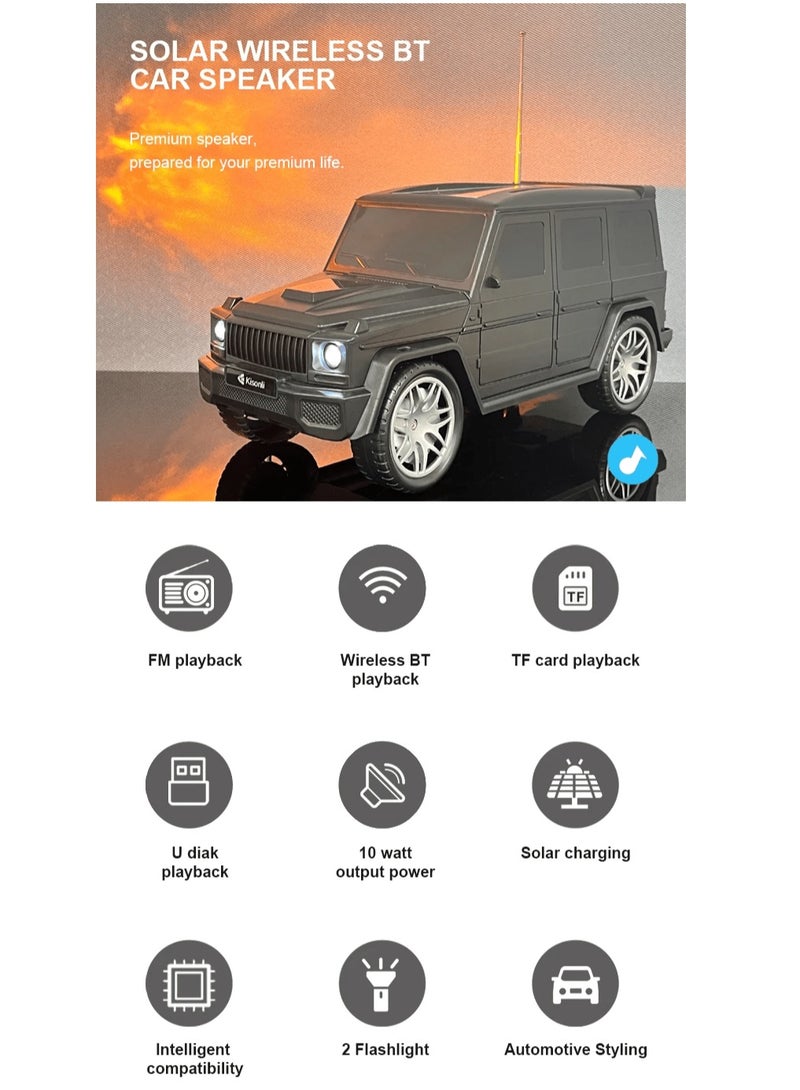 Kisonli B2 guangzhou car bluetooth speaker with solar charge - Image 4