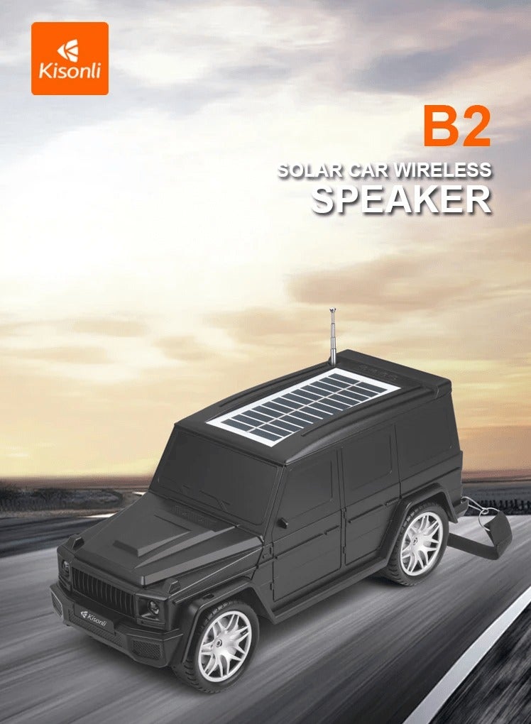 Kisonli B2 guangzhou car bluetooth speaker with solar charge - Image 1