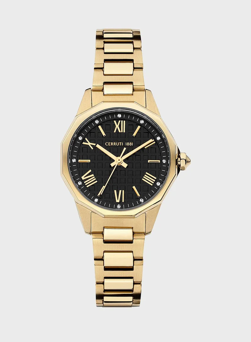 CERRUTI 1881 Jesina Analog Watch