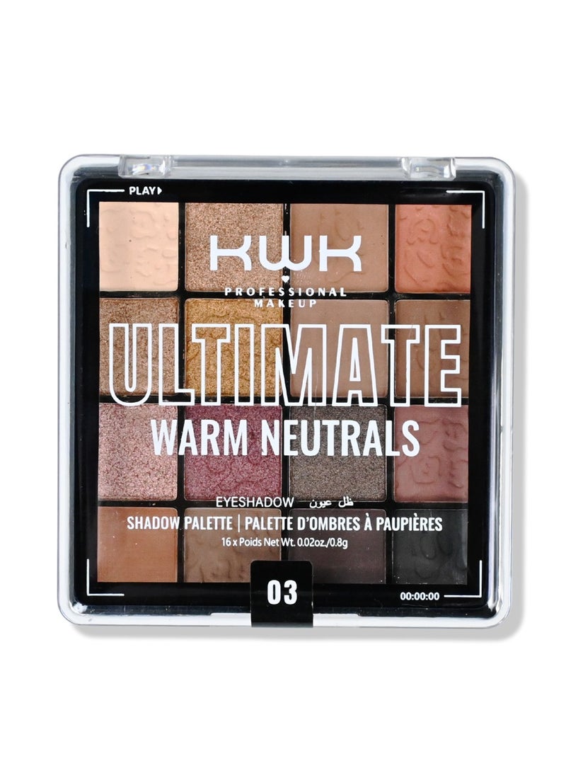 كيه دابليو كيه باليت ظلال العيون - Image 2