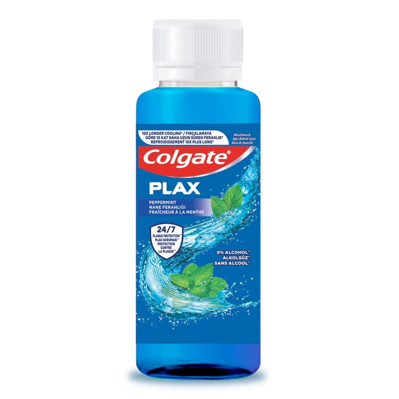 Colgate Plax Peppermint Small On-the-Go Mouthwash 100ml