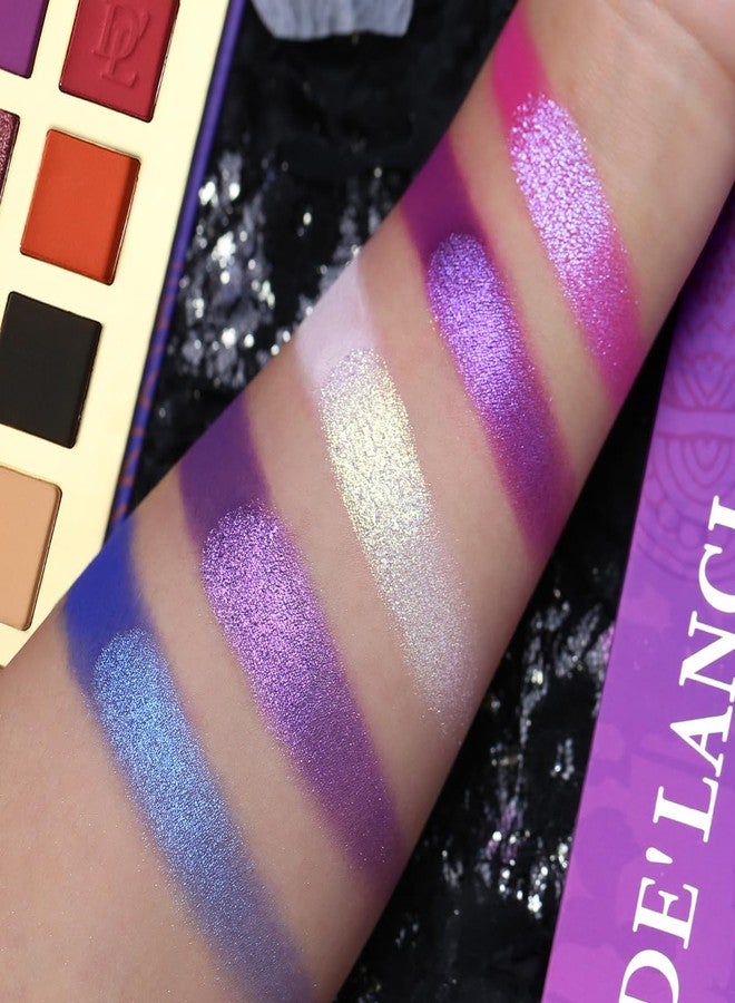 ecofavor DE’LANCI Professional Eyeshadow Makeup Platte,62 Colors Big Colorful Matte Glitter Long Lasting Highly Pigmented Waterproof Eye Shadow Contour Blush Powder Highlighter All in One - Image 4