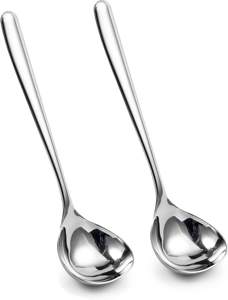 Premium Stainless Steel Sauce & Soup Spoon Set - Image 1