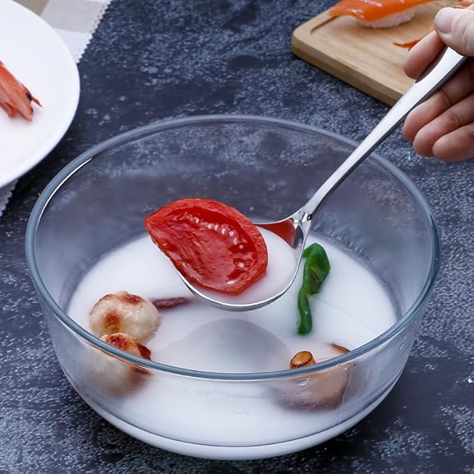 Premium Stainless Steel Sauce & Soup Spoon Set - Image 3