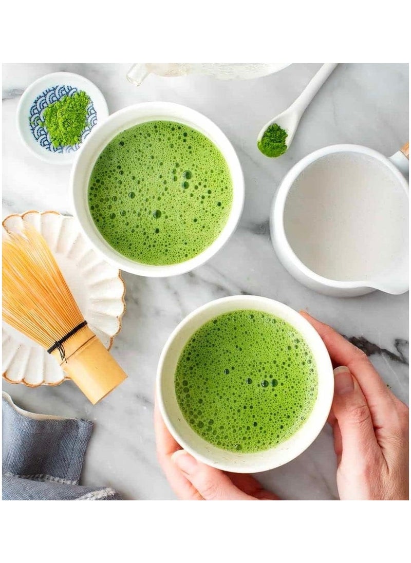 BEAUTY AMBITION - Matcha Green Tea Powder Enriched with Antioxidants and Vitamins to Detoxify, Weight Loss, Metabolism Boost, Anti-Aging, Improved Digestion, Enhanced Brain Function, and Inflammation Reduction 100g - Image 1