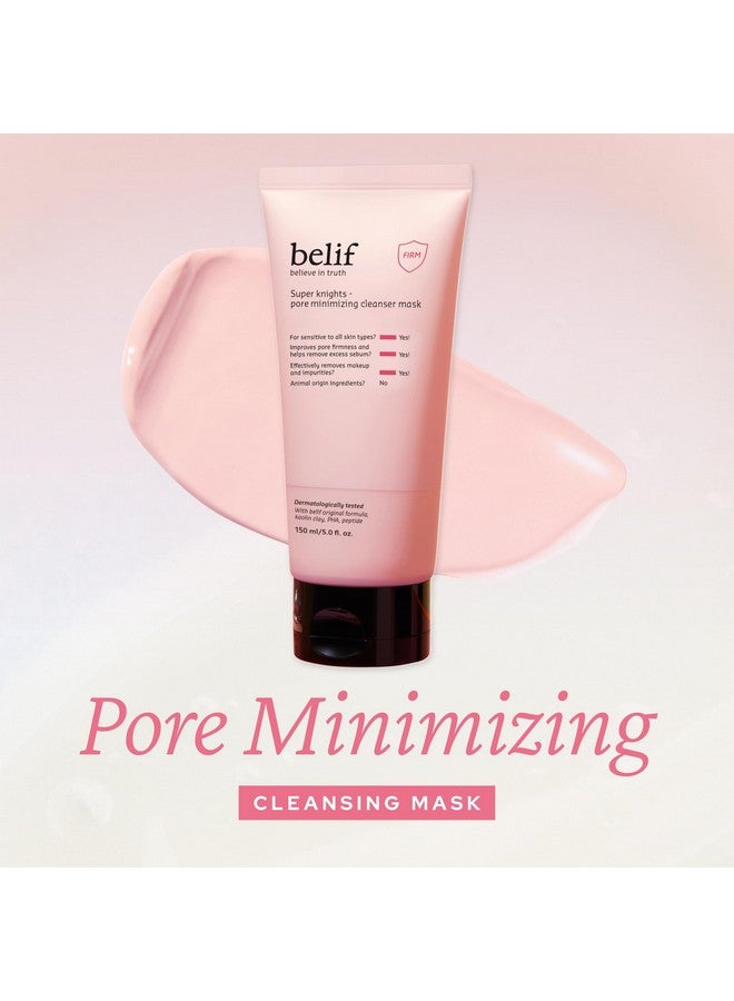 belif Super Knights - Pore Minimizing Cleansing Mask, 3-in-1 Facial Mask & Cleanser - Image 2