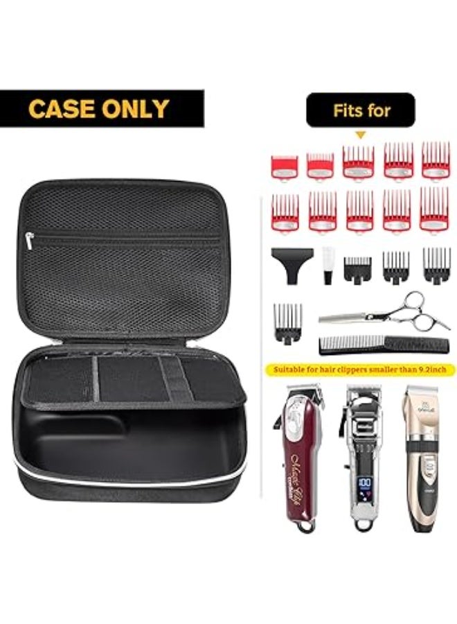 PROCUS Waterproof and Oil-Resistant Hard Barber Bag, Portable Hair Clipper and Grooming Tool Organizer for Men with Non-Slip Inner Tray – Professional Barber Case - Image 3