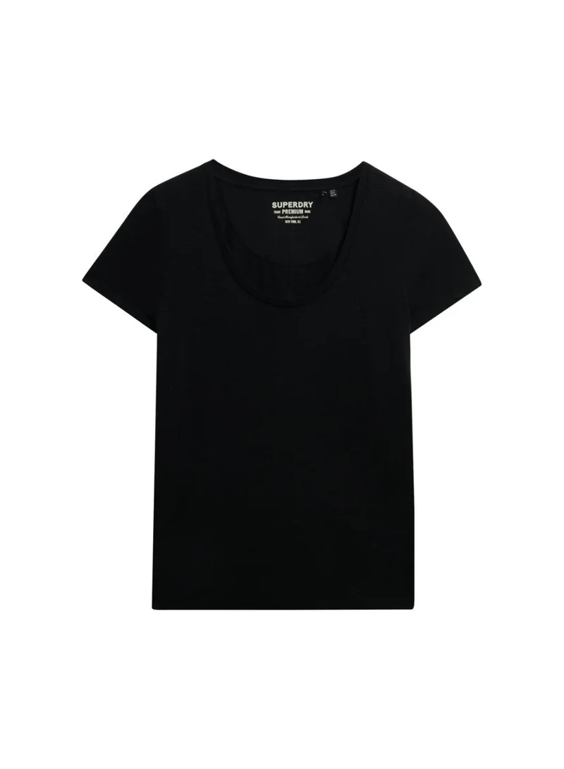 سوبر دراي تي شيرت بياقة قارب