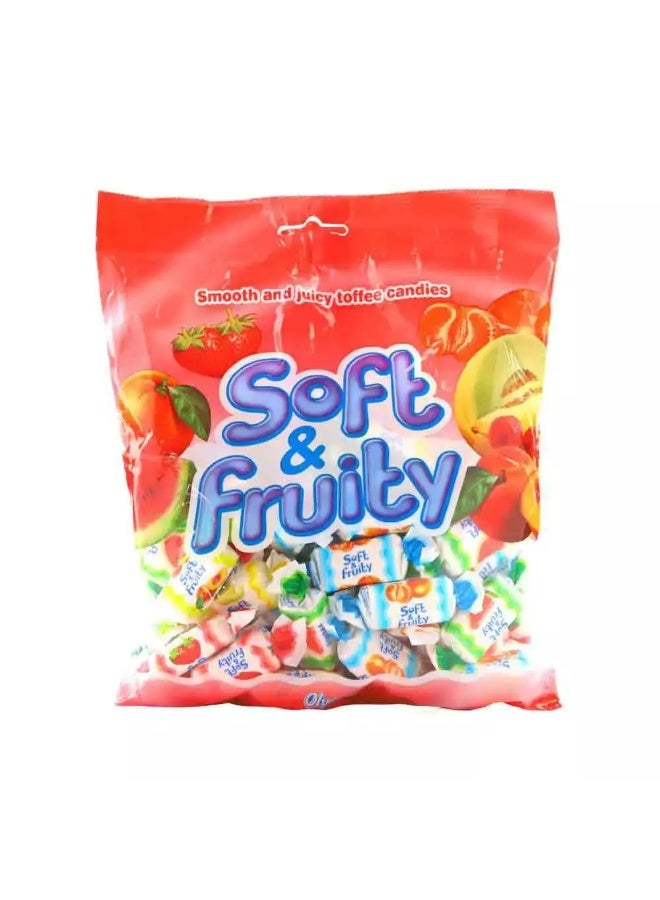 Olympic Soft and Fruity Smooth and Juicy Toffee Candies- 400gms - Image 1