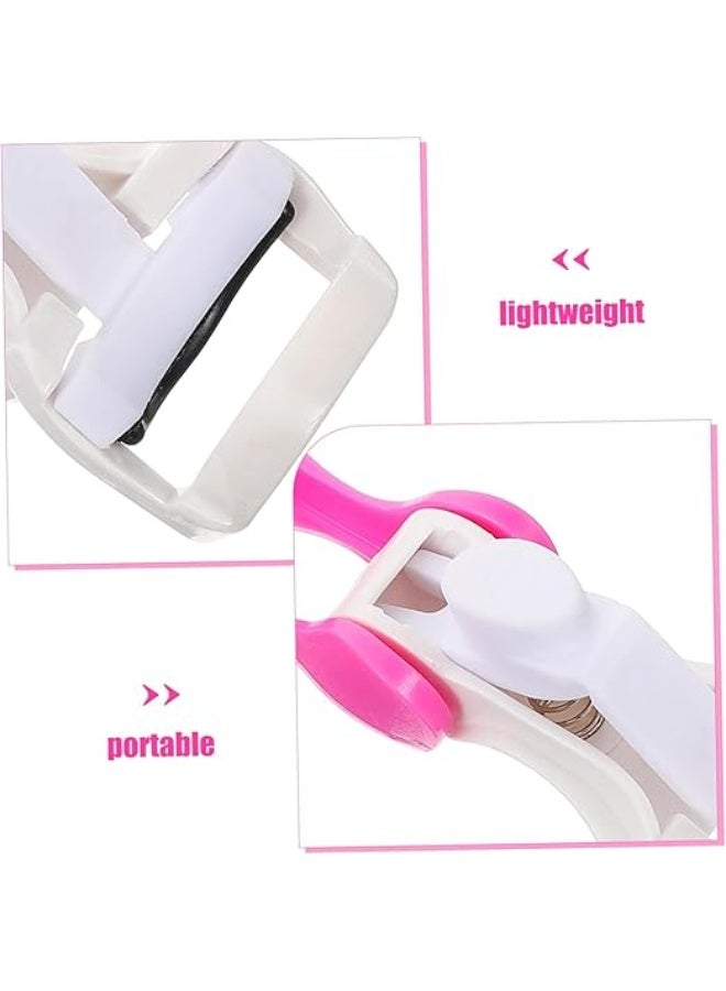 تنايه رموش بلاستك أداة تجعيد رموش صغيرة محمولة احترافية بدون ألم تناسب الجميع متعدده الالوان - Image 2