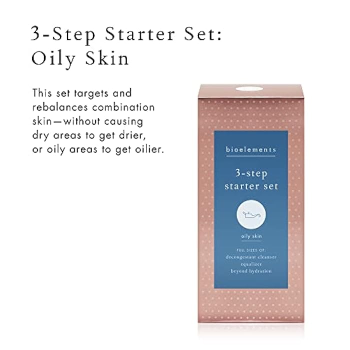 Bioelements 3-Step Starter Set: Oily Skin - Includes Decongestant Cleanser, Equalizer Toner & Beyond Hydration Moisturizer - Image 2