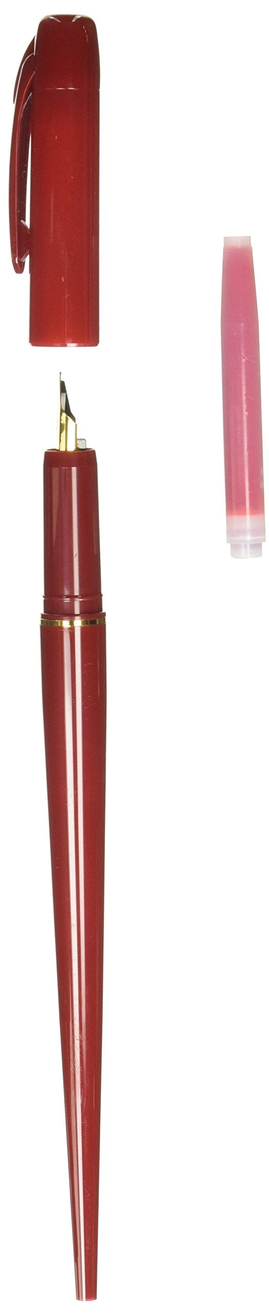 Platinum Fountain Pen, Red Body (DPQ-700A#10) - Image 2