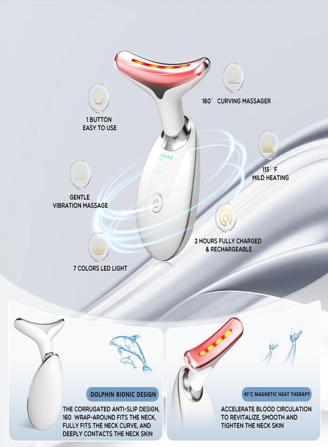 MOYAC 7 in 1 Face Massager Tool, Red Light Therapy for Face and Neck, Red Light Therapy Wand, Face Neck Sculpting Tool for Skin Care - Image 5