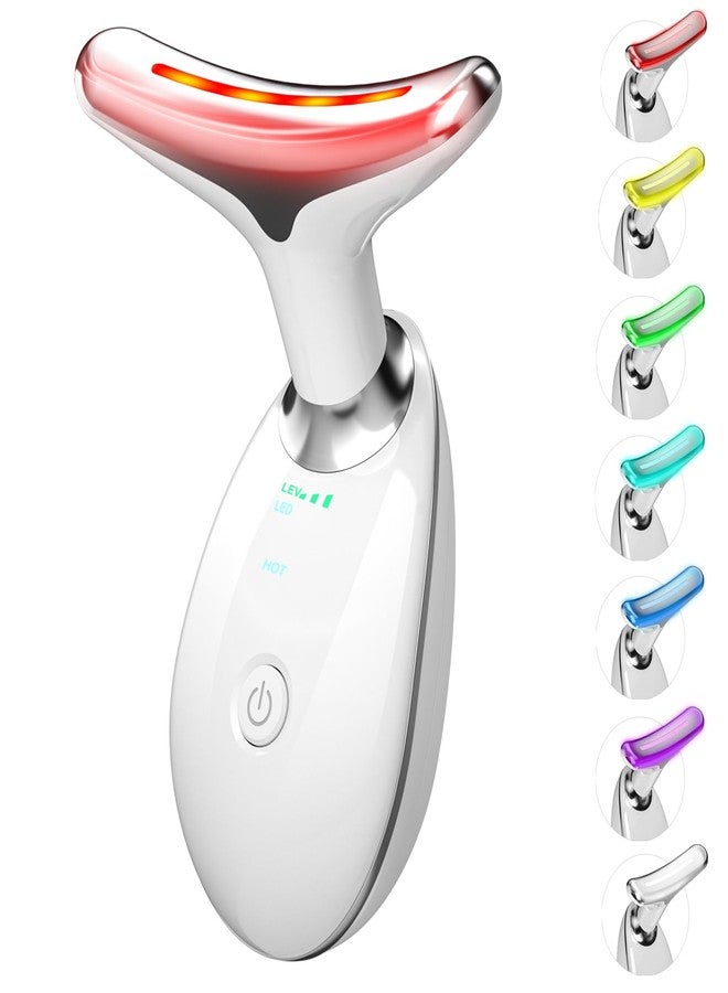 MOYAC 7 in 1 Face Massager Tool, Red Light Therapy for Face and Neck, Red Light Therapy Wand, Face Neck Sculpting Tool for Skin Care - Image 1