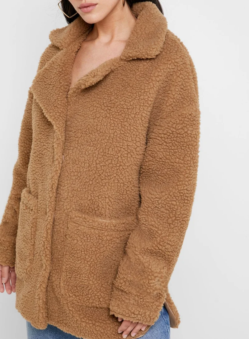 Ginger Teddy Coat