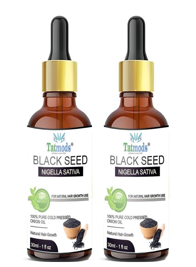 Tatmods 100% Pure & Natural Black Cumin Seed (Kalonji) Oil | Cold Pressed | Nourishes Skin & Hair | Deep Moisturization & Strengthening - 60ml - Image 2