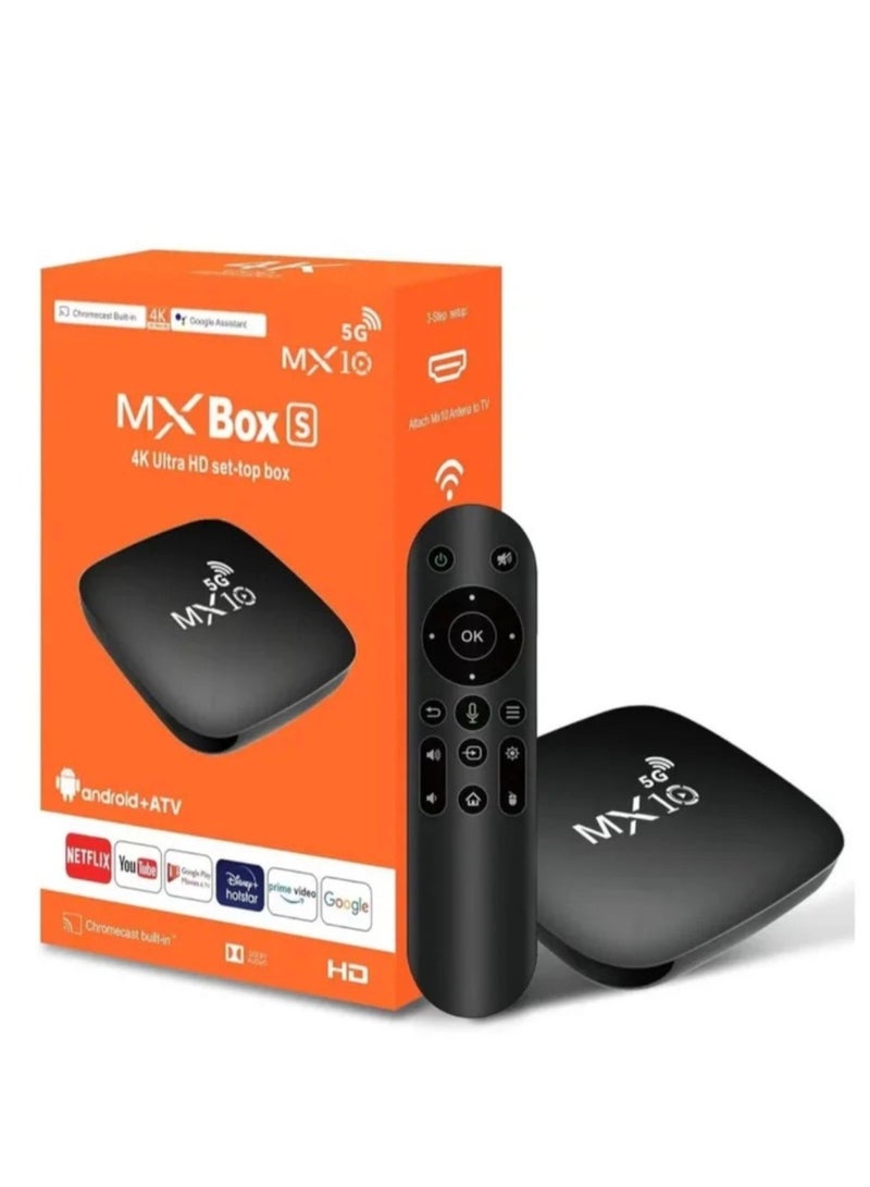 MX10 MX Boxs 4k Ultra HD set-top box - Image 1