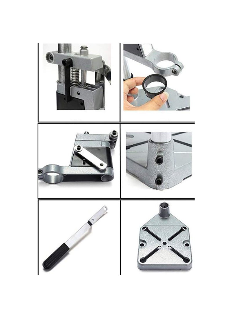 Shoppingekart Shoppingekart Bench Drill Press Stand Clamp Base Frame for Electric Drills DIY Tool Press Hand Drill Holder Power Tools Accessories  - Image 3