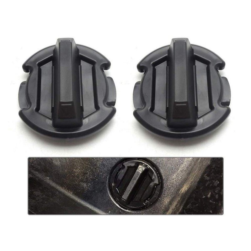 BUNKER INDUST 2 Pcs Twist Floor Drain Plug Trap Seal for 2014/2015/2016/2017/2018/2019 Polaris RZR XP 1000 900 XP 4 Turbo General 8414694 - Image 1