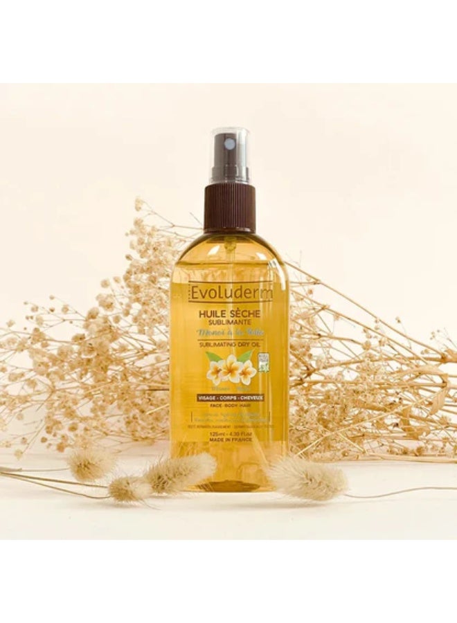 Evoluderm Monoï à la Folie Sublimating Dry Oil 125ml - Image 4