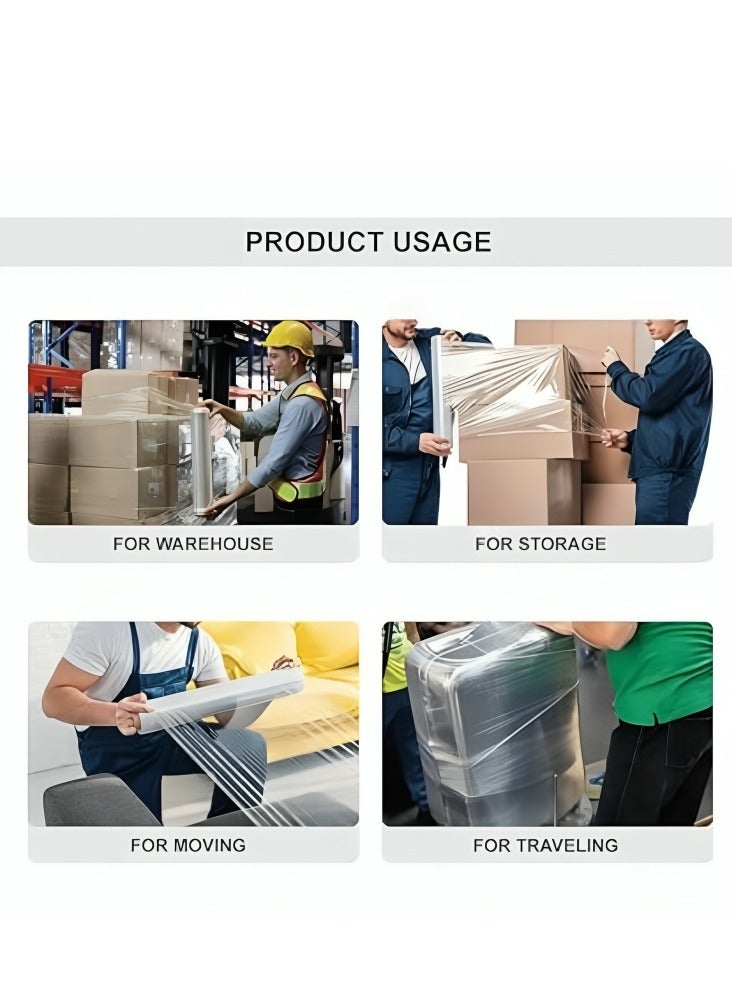 CRYSTAL Cling Film 1.3Kg X 30cm With Cutter (6 Pieces) - Image 3