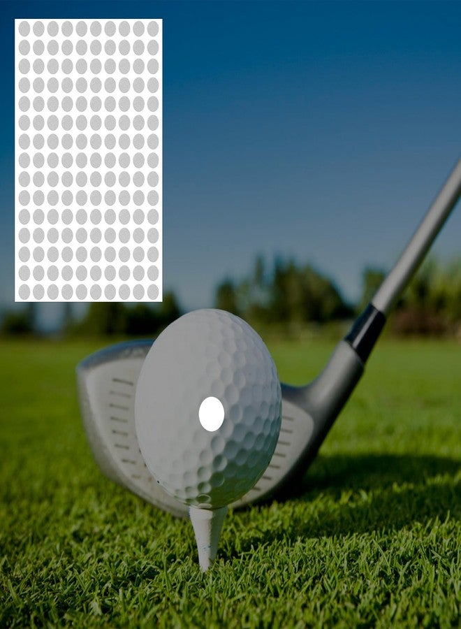 Sinbana 150pcs White Reflective Dot Stickers for Golf Clubs & Golf Ball, 0.65cm/0.26in Small High-Reflective Launch Monitor Dotz Sticker for Simulators High-Speed Cameras & Launch Monitors - Image 3