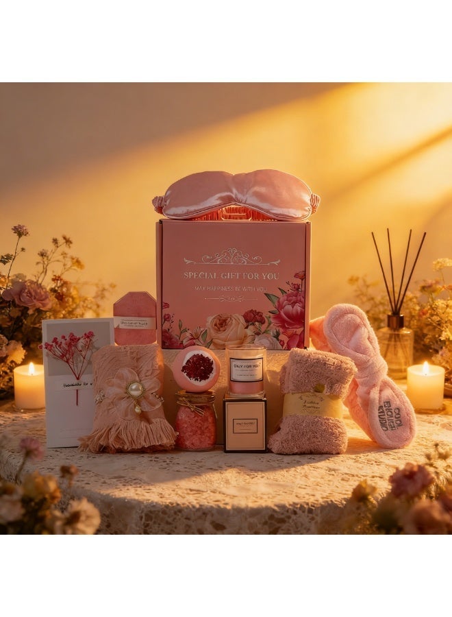 Warwick Gifts Set for Lady , Body Care Spa Gift Basket Set, Unique Gift Ideas for Women, Gifts for Mom, Sister, Friend, Wife, Gifts for Ramadan, Birthday, Anniversary - Image 4