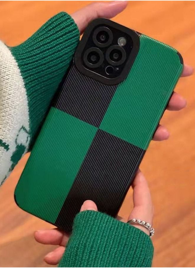WooFree - iPhone 14 Pro Max Case Green Check - Image 1