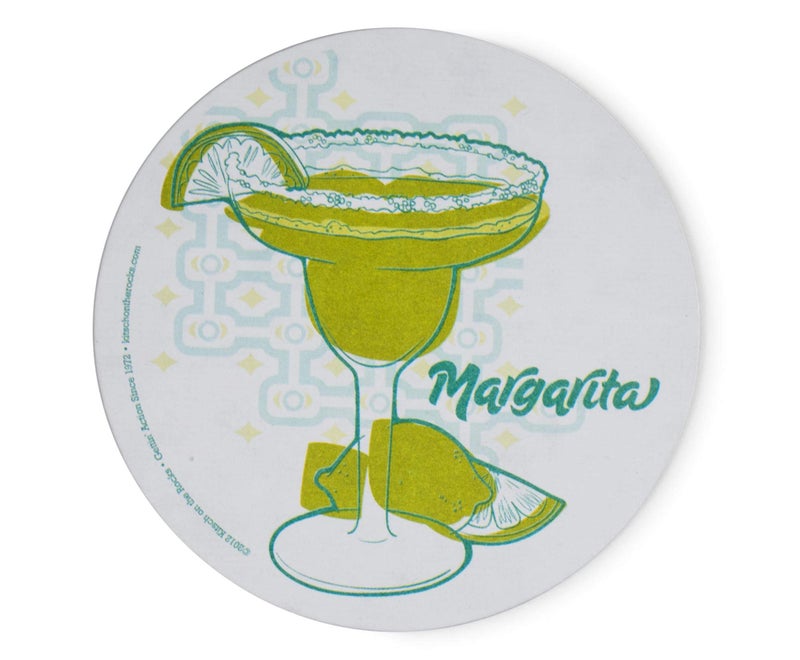 Toynk Single Retro Cork Drink Coaster - Margarita - Image 1