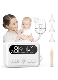 Osowake New Nasal Aspirator for Baby, 65kPa Electric Baby Nose Aspirator with Adjustable 9 Levels Suction, Automatic Nose Cleaner with 3 Silicone Tips  - Image 1