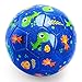 INPODAK Toddler Soccer Ball Size 3 Cartoon Dinosaur Blue Ball for Kids 28 with Pump Mesh Bag Great Gift for Boy Girl Birthdays Parties - Image 2