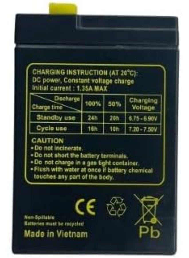 Powersafe Battery Powersafe Sealed Lead Acid Battery - Kylaq (6V 4.5Ah) - Image 3