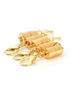 5-Piece Strong Magnetic Clasps with Lobster Findings For Jewelry Making