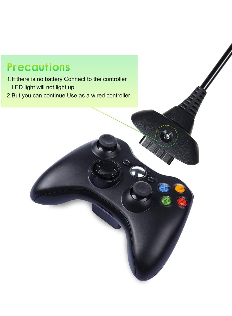 Y&D 6Ft Charging Cable for Xbox 360 , Wireless Controller USB Compatible with Microsoft Xbox360 / Ultra Slim Game Replacement  - Image 5