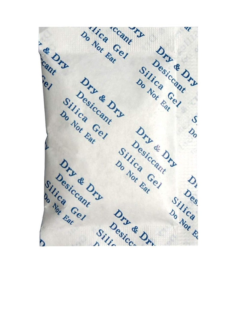 Active Elements Pack of 300 Pouch of 1 Gram Pure Silica Gel Beads without Cobalt Chloride Provides superior absorption remains dry at maximum saturation Packet Is Reusable