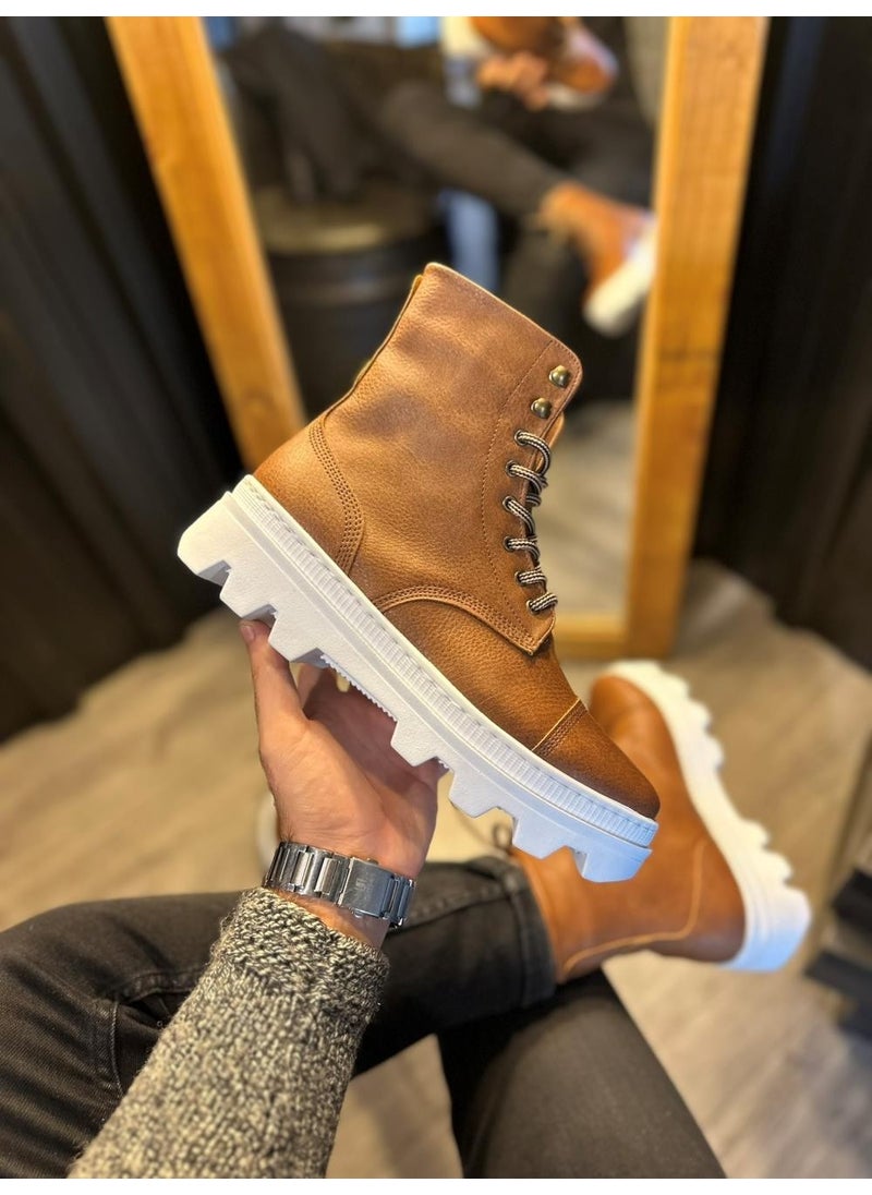 KnACK - High Sole Shoes B-023 Tan - Image 1