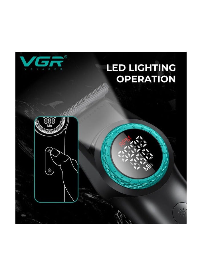 VGR V-977 Professional Hair Trimmer For Men Black - Image 4