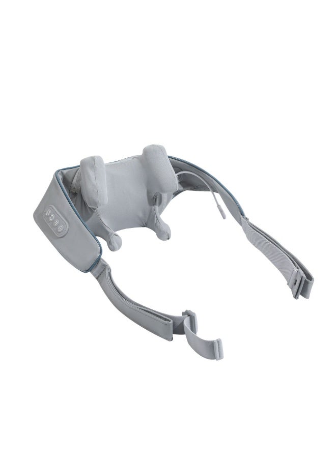 Small Trapezius & Neck Shoulder Massager Shawl | Heat & Kneading, Back Massage, Electric Multi - function - Image 1