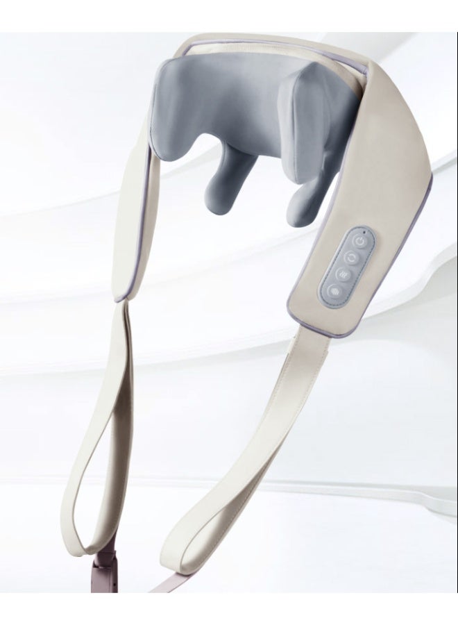 Small Trapezius & Neck Shoulder Massager Shawl | Heat & Kneading, Back Massage, Electric Multi - function - Image 3