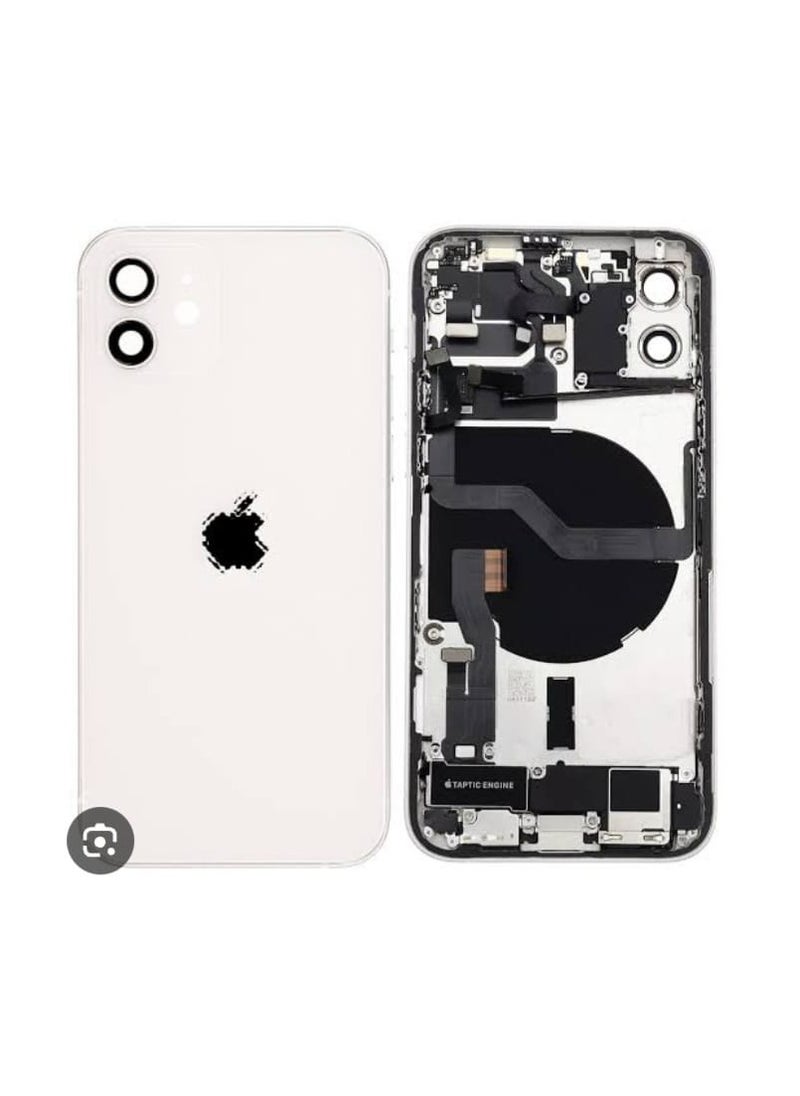 Replacement Mid-Frame housing Frame for iphone 12 white