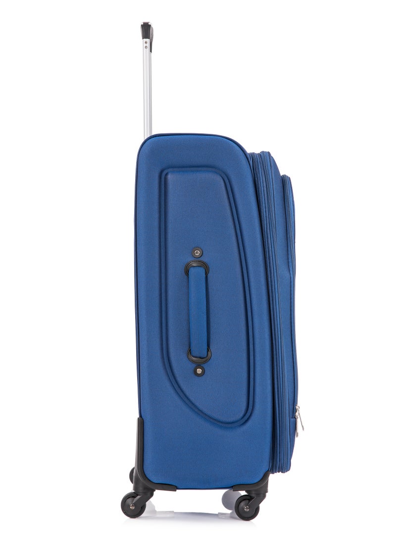 STARLIFE - 4 Piece Softside 4 Wheels Trolley Luggage Set With Number Lock 20,24,28,32 Inches - Image 1