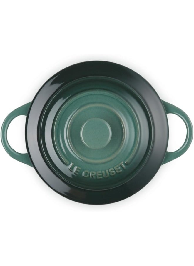 Le Creuset Le Creuset Stoneware Mini Round Cocotte, 8-Ounce, Artichaut  - Image 4